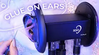 ASMR Sleepy Glue Ear Massage and Cleaning (No Talking)