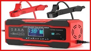 All in One 10 Amp Automotive Battery Charger Power, Precision, and Repair in One