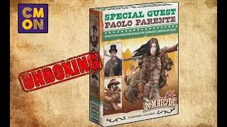 Zombicide Undead or alive / Paolo Parente / Special Guest / Unboxing