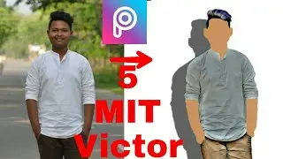 make professional victor editing in PicsArt!how to make Victor tutorial!victor editing