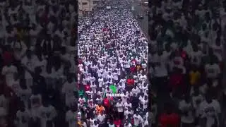 NDC supporters storms the streets of Accra in Ghana 🇬🇭