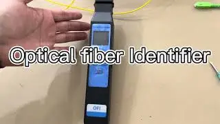 Optical fiber Identifier with power meter and VFL