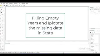 Panel Data Management - Finding Gaps in Years / Time and Interpolate Gaps / Missing Values in Stata