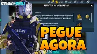 PEGUE AGORA UBISOFT ACABA DE DAR ALGO INCR&Iacute;VEL GRATUITO NO RAINBOW SIX MOBILE!