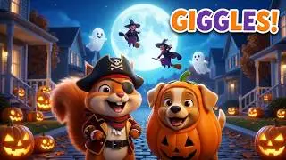 Halloween Song For Children | Boo Boo Peek-A-Boo | Fuzzy Friends FunTime
