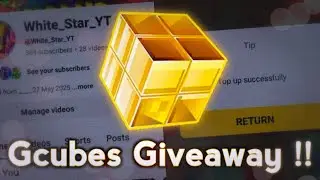 Gcubes Giveaway Announcement !1!1 ... | Blockmango
