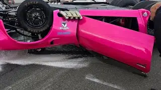 Street Outlaws - Disco Dean's Accident Aftermath at Speed Promotions Spokane