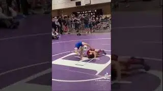 CRAZY Suplex from Girl Wrestler! #shorts