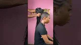 Will you rock this Braided Ponytail?  #braids #braidstyles #ponytailbraids #hairstyles #cornrows
