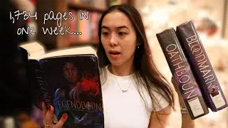 I read the Legendborn Cycle series in one week & won't shut up about it *reading vlog & review*