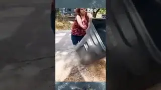 Karen went after kid but&hellip; 🥶😵 #karma #freakout #karen