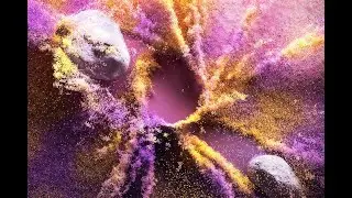 Particle convergence in cinema4d#cinema4d
