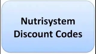 Nutrisystem Discount Code