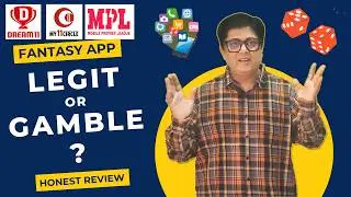Fantasy Apps in India: Legal Game or Big Scam? Truth about all fantasy apps @PixelPod-official