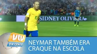 Reportagem especial mostra que Neymar era craque na escola
