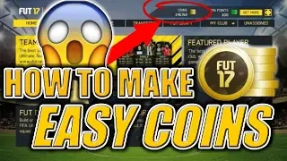 Top 5 Ways How To Earn Coins In FIFA 17 - Unlimited Coins - FIFA 17 Tips/Tricks Coin Glitch