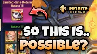 SUPER LUCKY PAULIN Summons! | Infinite Magicraid