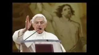 Despedida del papa benedicto