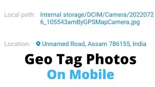 Geo Tag Photos Easy 1 min Process | Add Location To Photos
