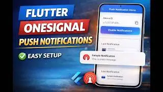 How to Add Push Notifications in Flutter using OneSignal 🚀