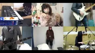 [HD]Namiuchigiwa no Muromi san OP [Nanatsu no Umi yori Kimi no Umi] Band cover