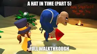 A Hat in Time Full Game Walkthrough - Chapter 1 Act 5: Cheating the Race