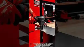 Work tool electric nibbler for precise sheet metal cutting