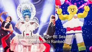 The Masked Singer BE Season 5 All Contestants Ranked