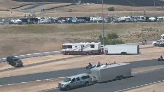 Parade of pro motorcycle 🏍️ teams nhra Sonoma raceway 
