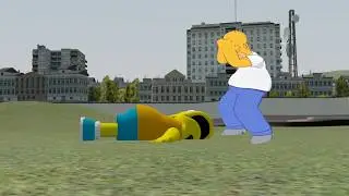 Homer Does a Evil Homer (SFM)