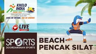 LIVE - Semi Finals; Beach Pencak Silat - Khelo India Beach Games 2026, Diu | Doordarshan Sports