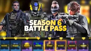 *NEW* SEASON 6 BATTLE PASS ALL CHARACTERS LEAKS IN COD MOBILE SEASON 6 ALL REWARDS