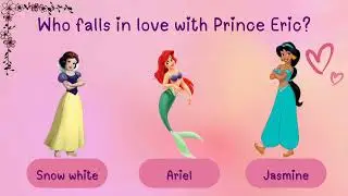 DISNEY PRINCESSES QUIZ| GUESS THE DISNEY PRINCESS GAME| HOW WELL DO YOU KNOW DISNEY PRINCESS?? 🎀🌹