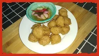 Simple fried noodle balls recipe using Instant noodles / fried mi sedaap balls / Dhine Teh