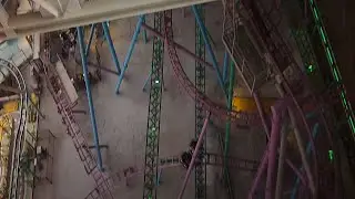 TMNT Shellraiser - Nickelodeon Universe - Front Row (4K HD POV) - June 2023