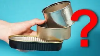Idee nemaipomenită de a refolosi conservele metalice.| Perfect