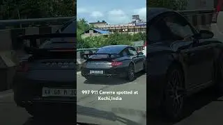 Rarest Porsche 997 generation 911 carerra spotted at Kerala,India