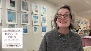 Business Bite, business practices for artists, getting started, Kimberly Santini