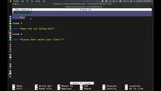 Scripting Basic's: 1