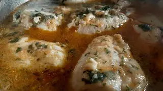 Merluza a la cazuela / hemos cerrado el restaurante
