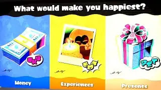 Splatoon 3: Money/Experiences/Presents Splatfest - Results