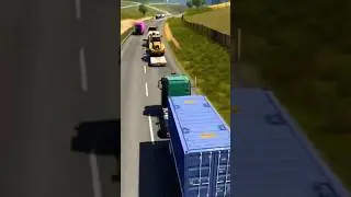 Дальнобойщик. ETS2. аварии #etsmp #дальнобойщик #аварии #ets2 #truckersmp #eurotrucksimulator2