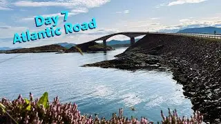 Norway day 7 - Atlantic Road & Trondheim (motorcycle trip 2023)