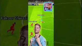 Visionary Passing 😱🔥 Kevin De bruyne Efootball mobile 2023 #shorts #efootball #pesmobile #viral