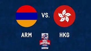 Armenia vs Hong Kong 2017 World Ball Hockey Championships in Pardubice, Czech Republic