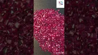Beautiful natural jewellery size princess cut ruby from Madagascar