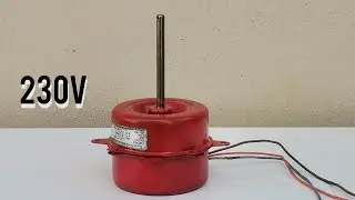 I turn fan motor into powerful generator #How to make high voltage generator #how to make generator 