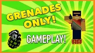 Pixel Gun 3D - Grenade-Only Gameplay!
