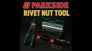 ✅&ldquo;Parkside Rivet Nut Tool &mdash; Ultimate DIY Upgrade 🔩🔥