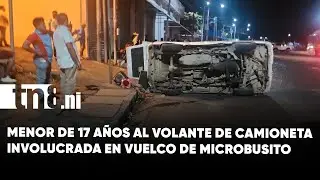 ¿Qué pasó en Santo Domingo? Detalles del microbús volcado por un menor